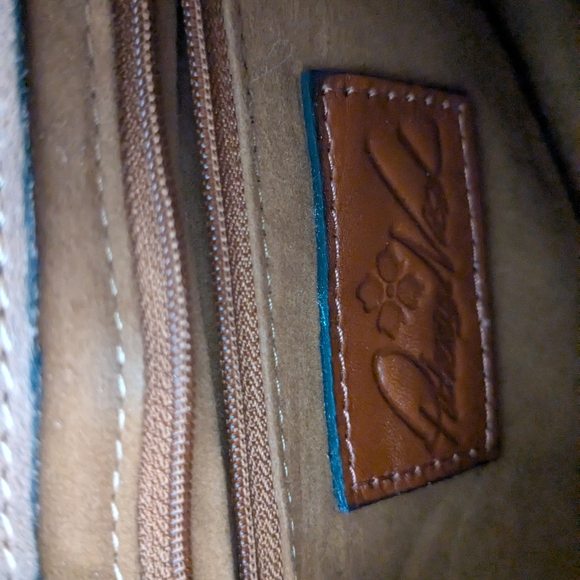 Patricia Nash Red Leather Crossbody Bag - Picture 9 of 13